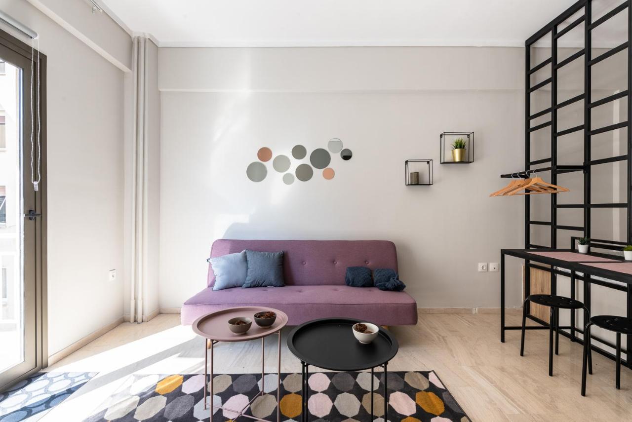 Modern Studio Close To Waterfront Thessaloníki Eksteriør bilde