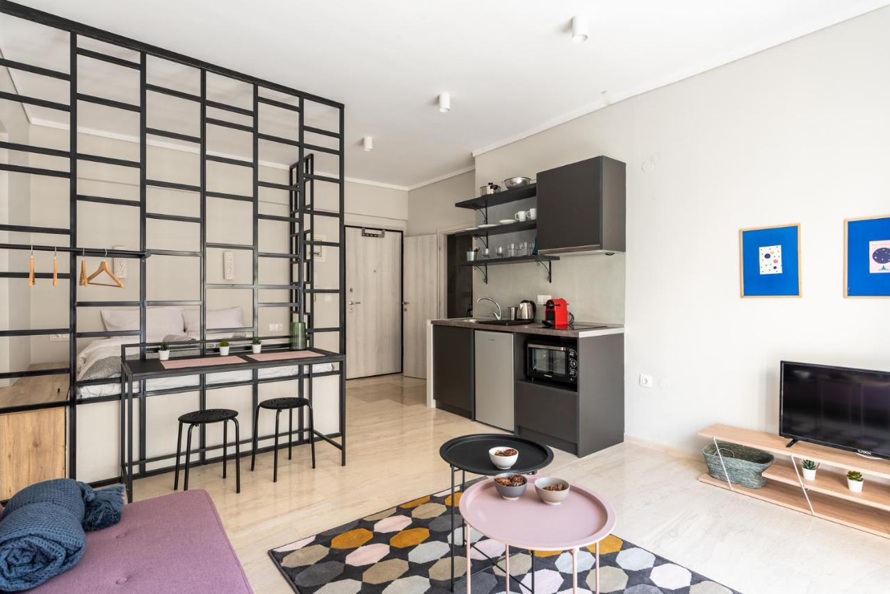 Modern Studio Close To Waterfront Thessaloníki Eksteriør bilde