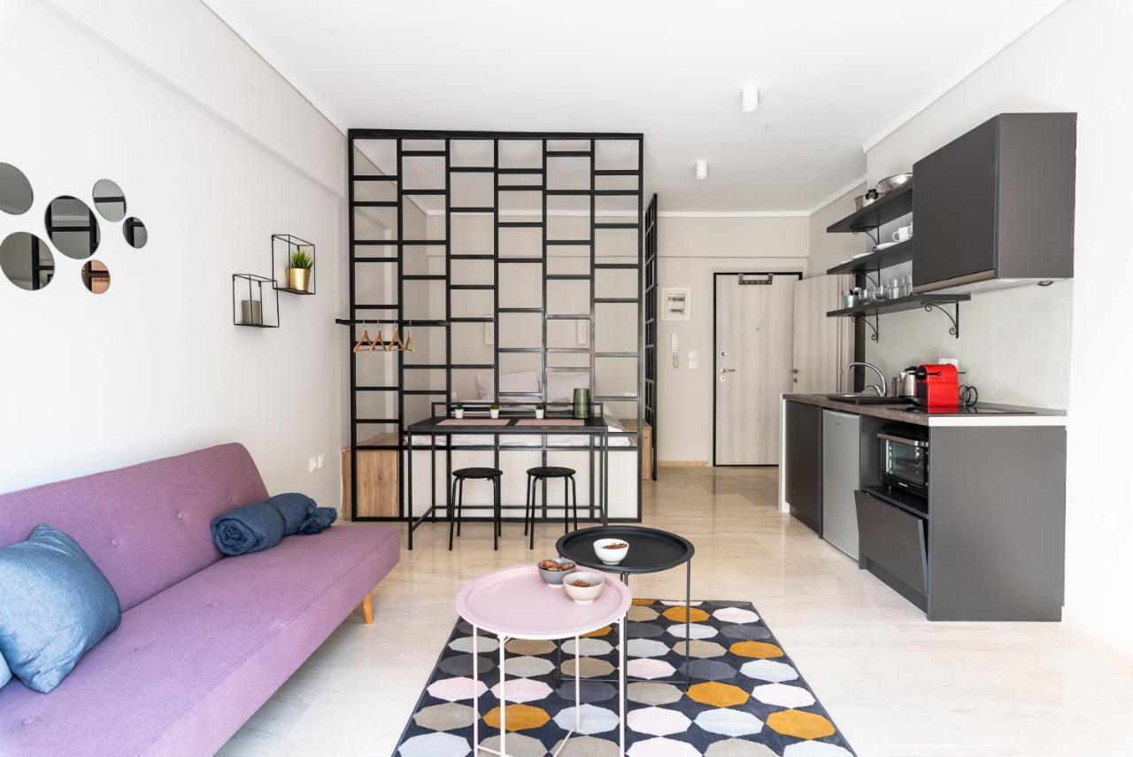 Modern Studio Close To Waterfront Thessaloníki Eksteriør bilde